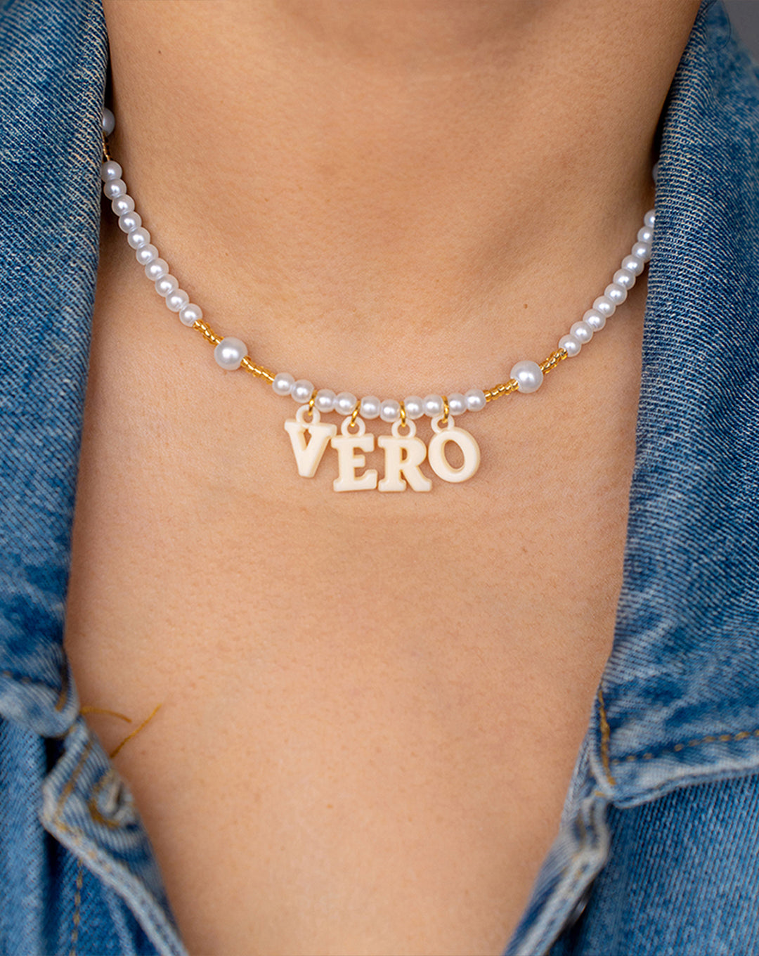 Collar ZARA Letras - Personalizado