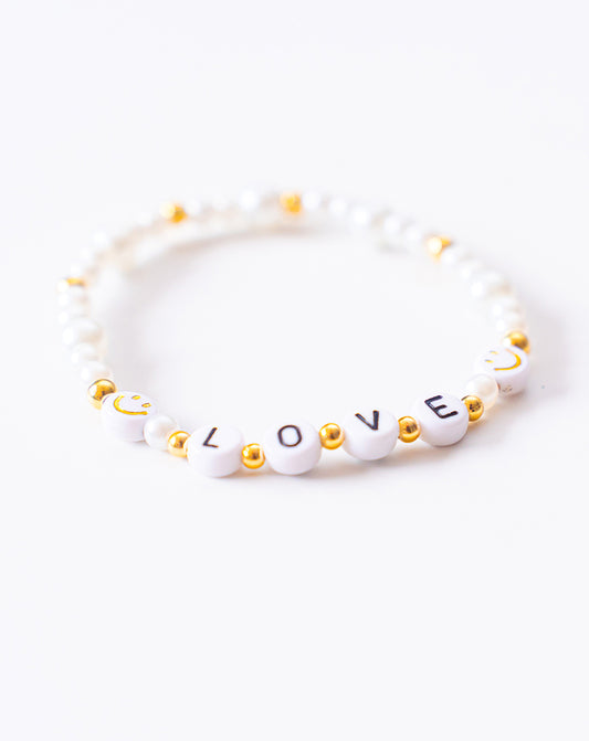 Pulsera LILA LETRAS - Personalizado