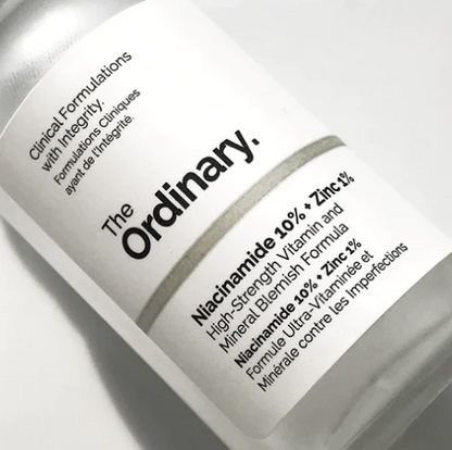 Sérum The Ordinary Niacinamida 10% + Zinc 1% 30ml