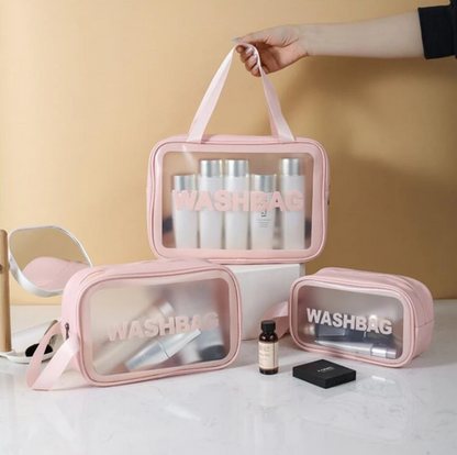 Kit cosmetiqueras Washbag x 3