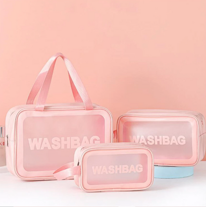 Kit cosmetiqueras Washbag x 3