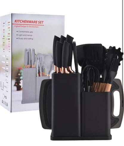 Set Utensilios de cocina x 19 piezas