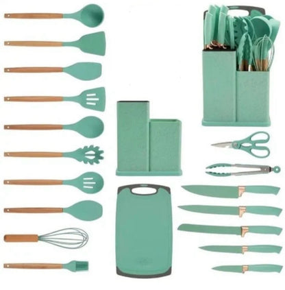 Set Utensilios de cocina x 19 piezas